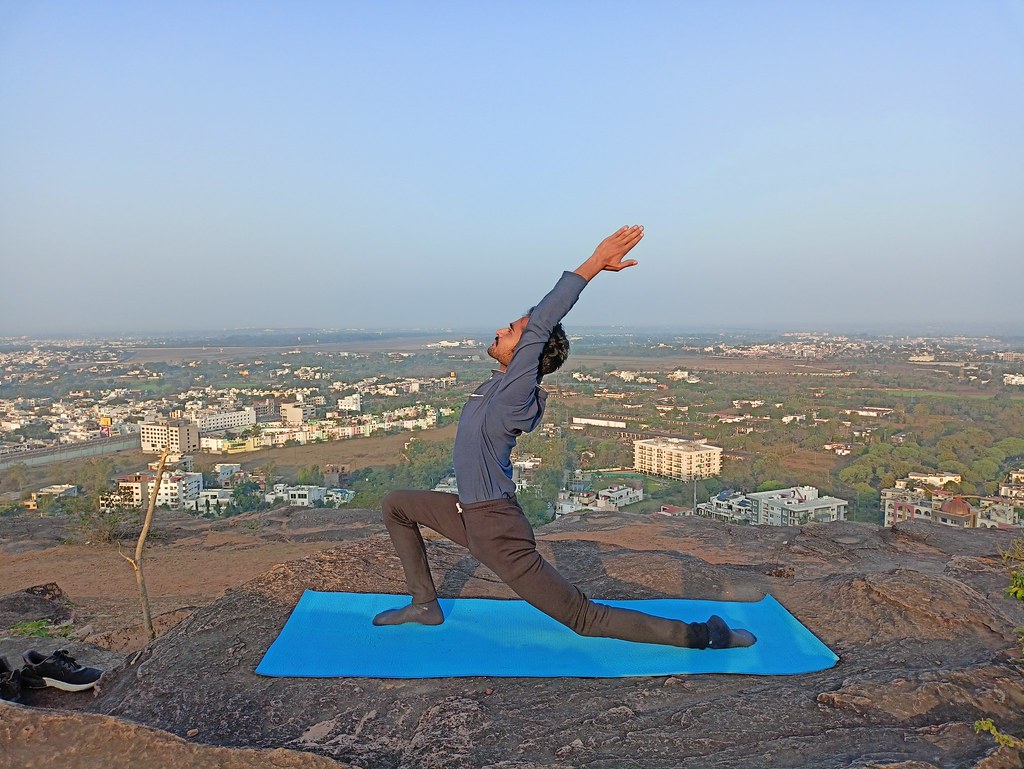 Classical yoga practice at SSA Yoga Bhopal